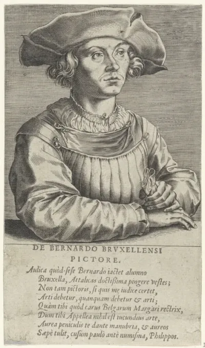 Portret van de schilder Bernard van Orley