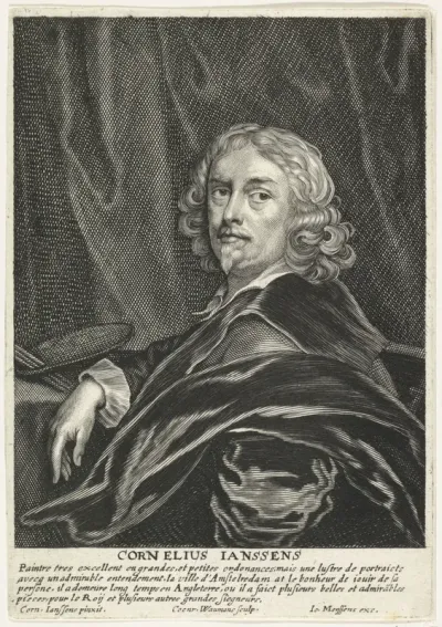 Portret van de schilder Cornelis Jonson van Ceulen (I)
