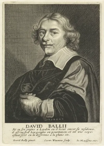Portret van de schilder David Bailly