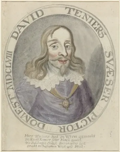 Portret van de schilder David Teniers (de Jonge)