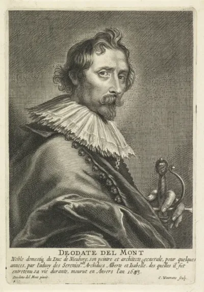 Portret van de schilder Deodat van der Mont
