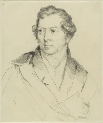 Portret van de schilder en etser Hendrik Voogd