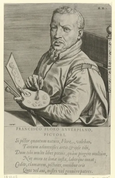 Portret van de schilder Frans Floris (I)