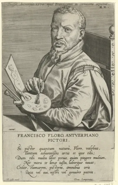 Portret van de schilder Frans Floris (I)