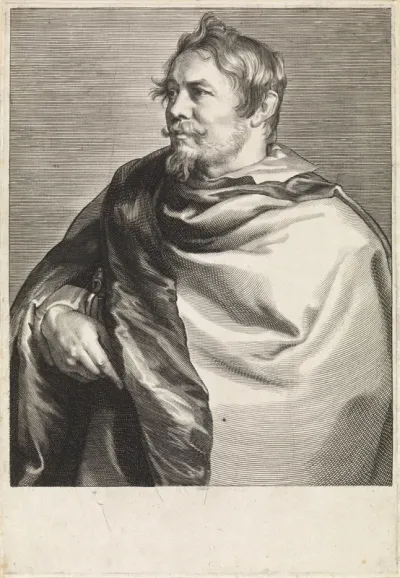 Portret van de schilder Gerard Seghers