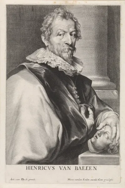 Portret van de schilder Hendrik van Balen (I)