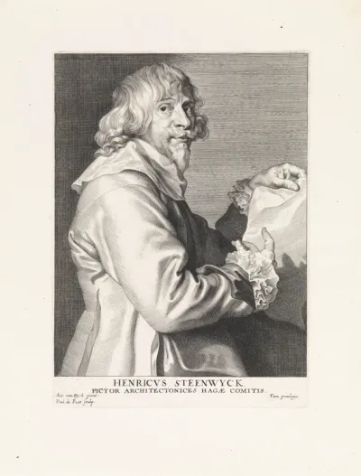 Portret van de schilder Hendrik van Steenwijck (II)