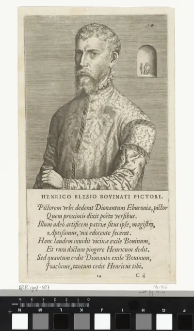 Portret van de schilder Henri met de Bles