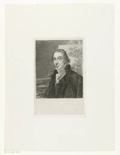 Portret van de schilder Hermanus van Brussel