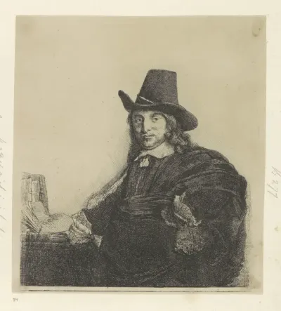 Portret van de schilder Jan Asselijn