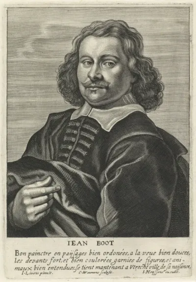 Portret van de schilder Jan Both