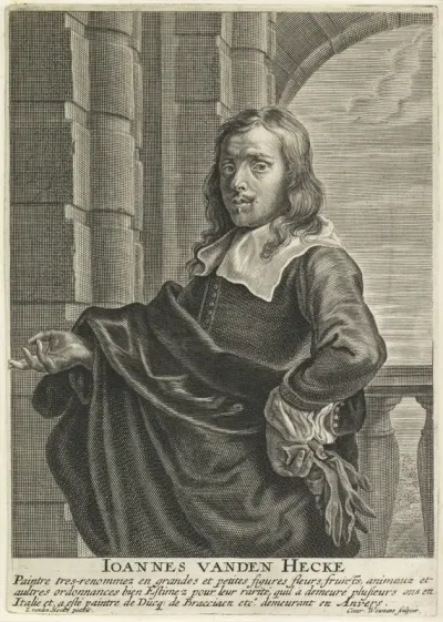 Portret van de schilder Jan van den Hecke (I)