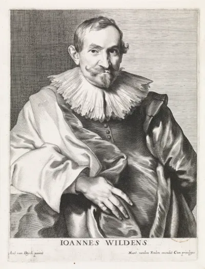 Portret van de schilder Jan Wildens