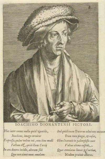 Portret van de schilder Joachim Patinier