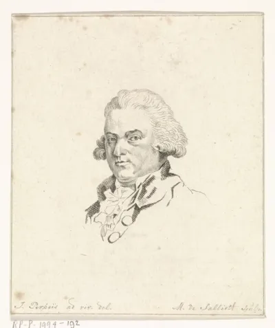 Portret van de schilder Johann Friedrich August Tischbein