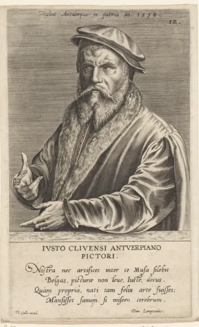 Portret van de schilder Joos van Cleve