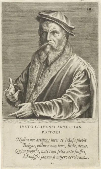 Portret van de schilder Joos van Cleve