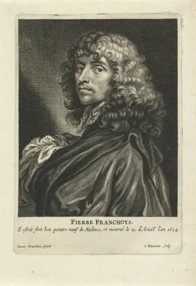 Portret van de schilder Peter Franchoys