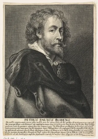 Portret van de schilder Petrus Paulus Rubens