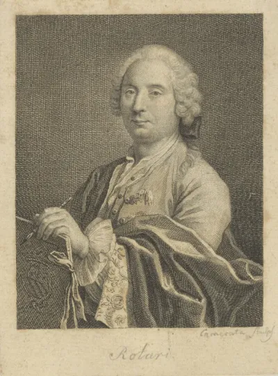 Portret van de schilder Pietro Rotari