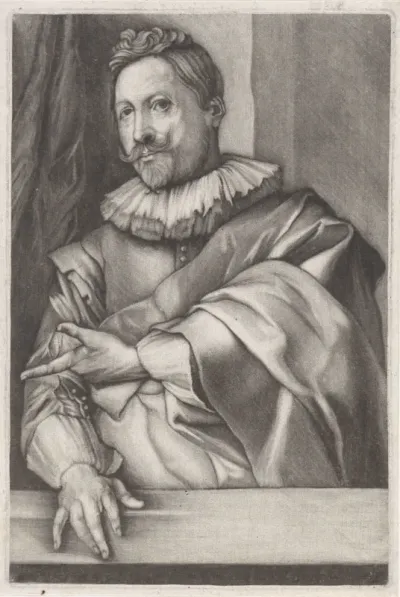 Portret van de schilder Theodoor van Loon