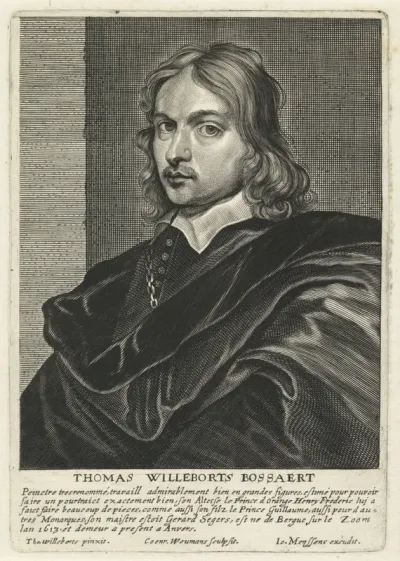 Portret van de schilder Thomas Willeboirts Bosschaert