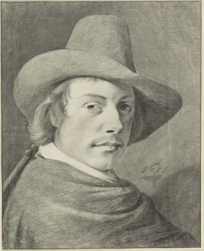 Portret van de schilder Vincent Laurensz. van der Vinne
