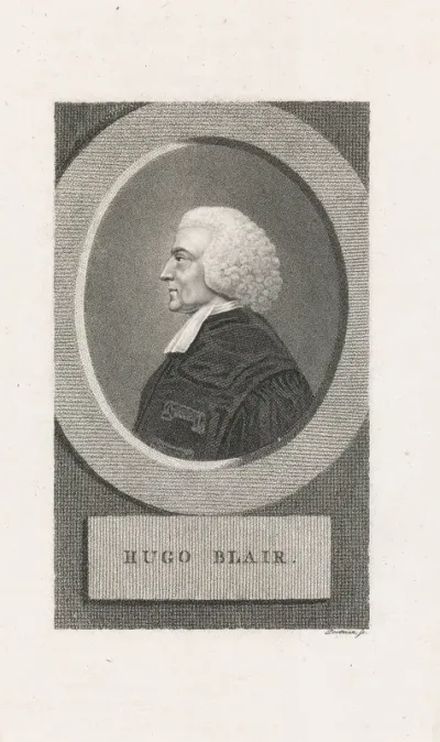 Portret van de Schotse politicus Hugh Blair