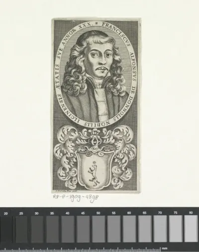 Portret van de schrijver Francesco Alfonso Donnoli