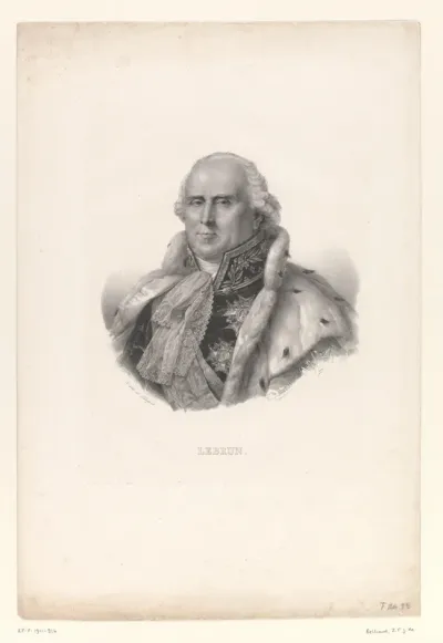 Portret van de staatsman Charles-François Lebrun