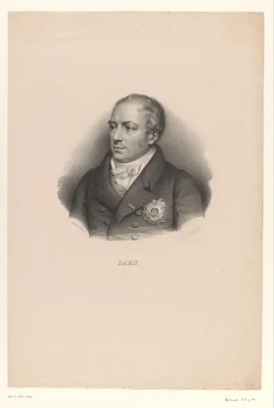 Portret van de staatsman en dichter Pierre Daru
