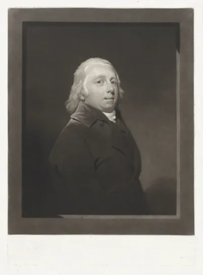 Portret van de staatsman Johan Goldberg