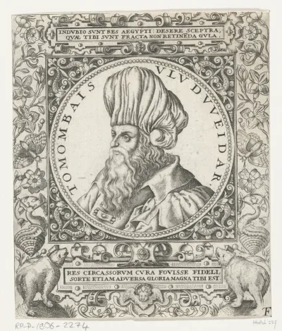 Portret van de sultan Tomombais ulu Duveldar