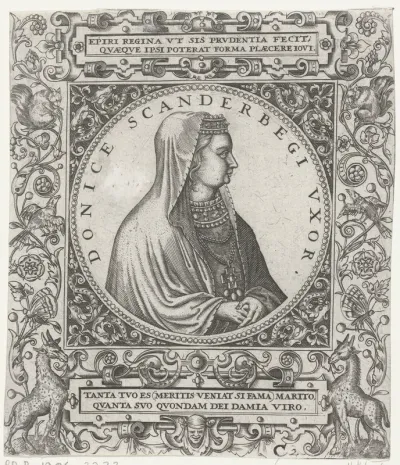 Portret van de sultane Donice