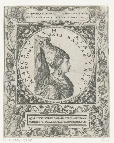 Portret van de sultane Manto