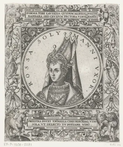 Portret van de sultane Rossa