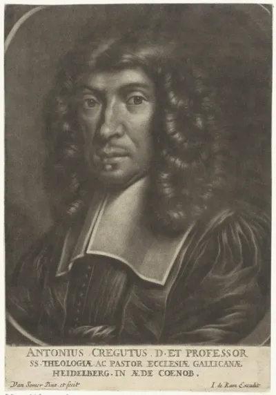 Portret van de theoloog Antonius Cregutus