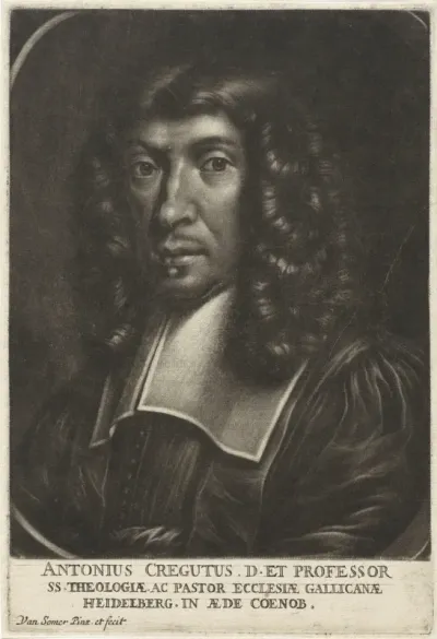 Portret van de theoloog Antonius Cregutus