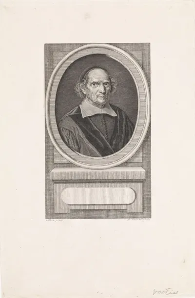 Portret van de theoloog Gisbertus Voetius