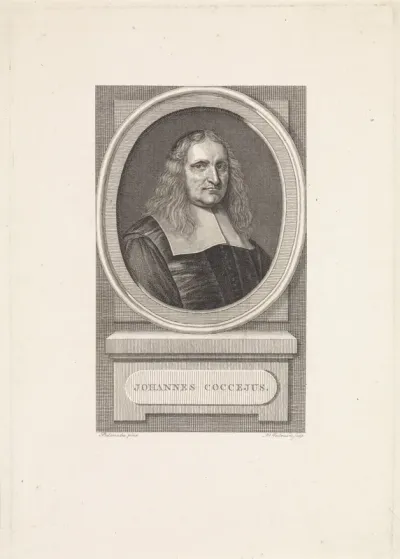 Portret van de theoloog Johannes Cocceius