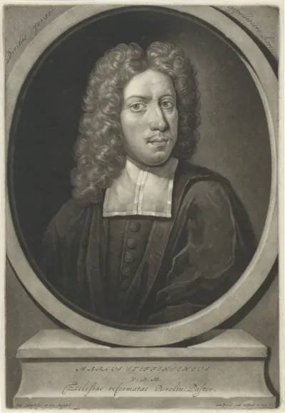 Portret van de theoloog Markus Steffensen