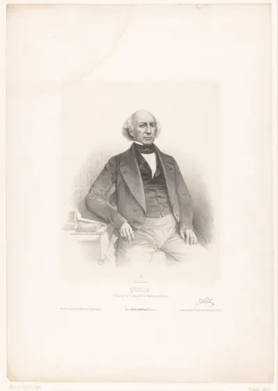 Portret van de toxicoloog en chemicus Mathieu Orfila