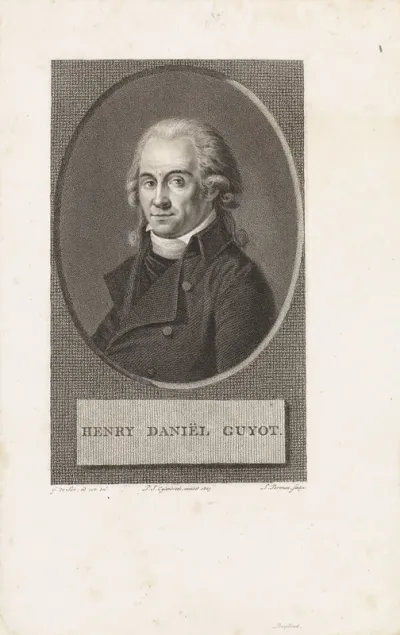 Portret van de Waalse predikant Henri Daniël Guyot