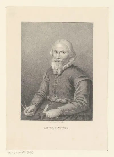 Portret van de waterbouwkundige Jan Adriaanszoon Leeghwater