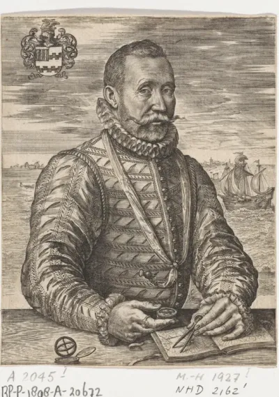 Portret van de zeeofficier Willem Bloys van Treslong