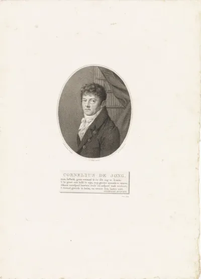 Portret van de zeevaarder Cornelius de Jong van Rodenburgh