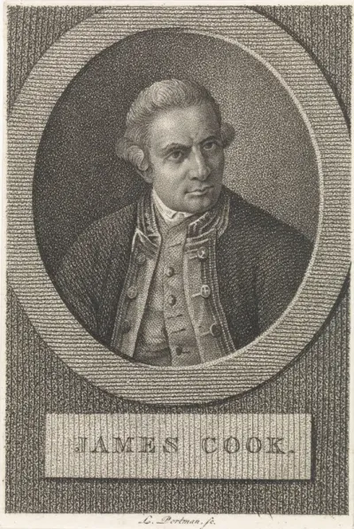 Portret van de zeevaarder James Cook