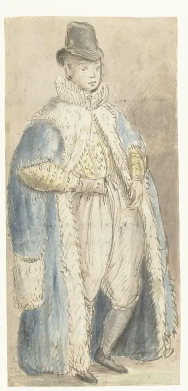 Portret van de zoon van Frederik V van de Palts (?)