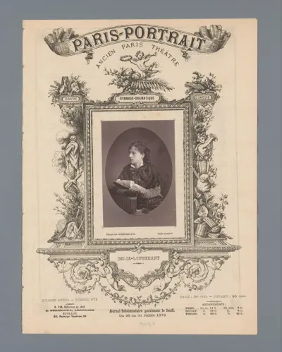 Portret van Delia Lenormant