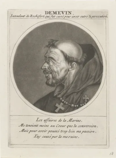 Portret van Demevin